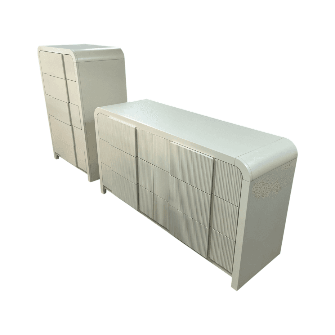 Wrought Studio Ishaque Drawer Dresser and Drawer Chest Set - Thumbnail 6