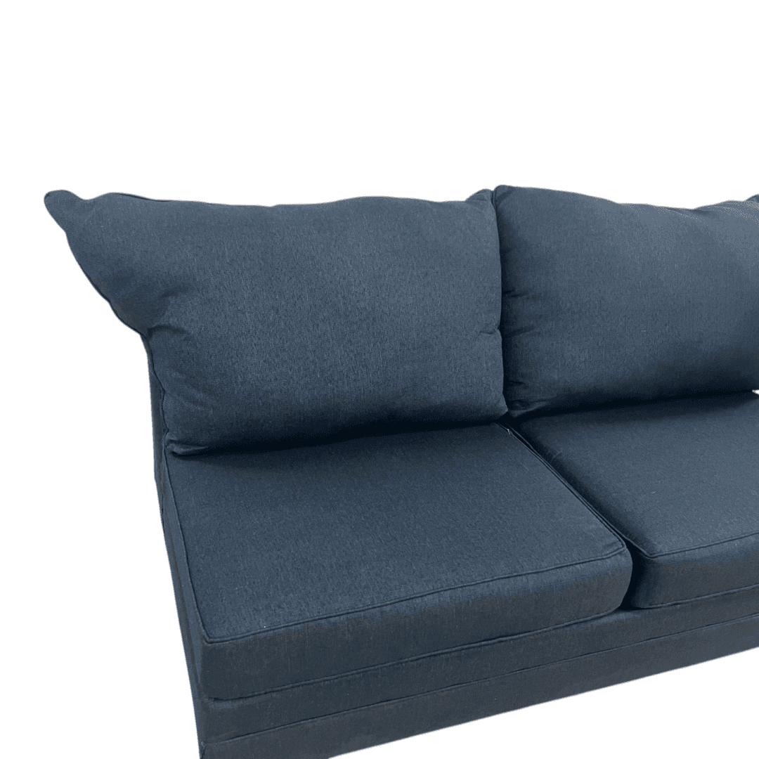 Bob's Brynn Navy Armless Loveseat - Thumbnail 15