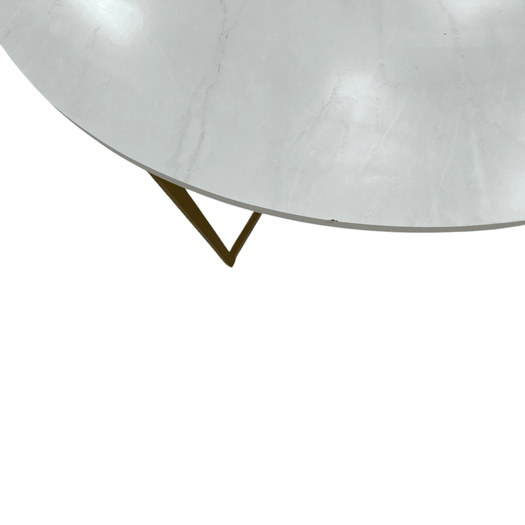 Walker Edison Modern Round Coffee Table - Thumbnail 8