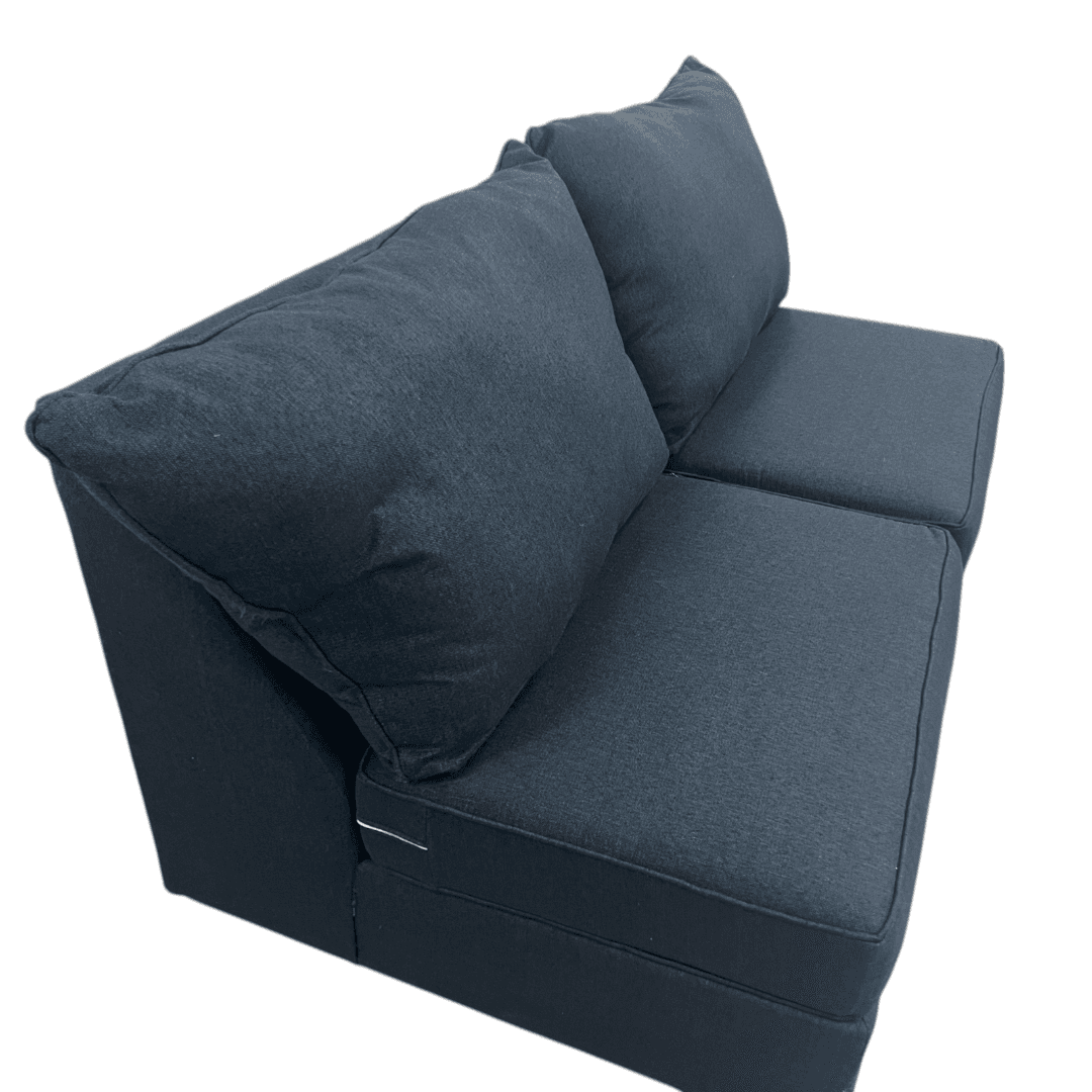 Bob's Brynn Navy Armless Loveseat - Thumbnail 21