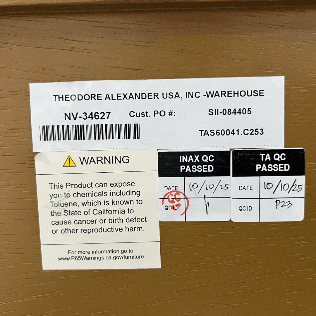 Theodore Alexander Nova Two Drawers Night Stand and Chest of Drawers Set - Thumbnail 27