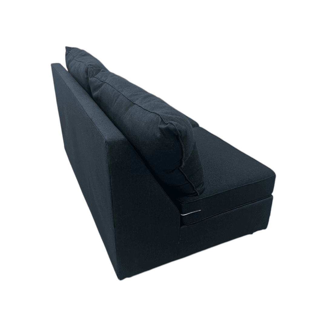 Bob's Brynn Navy Armless Loveseat - Thumbnail 26