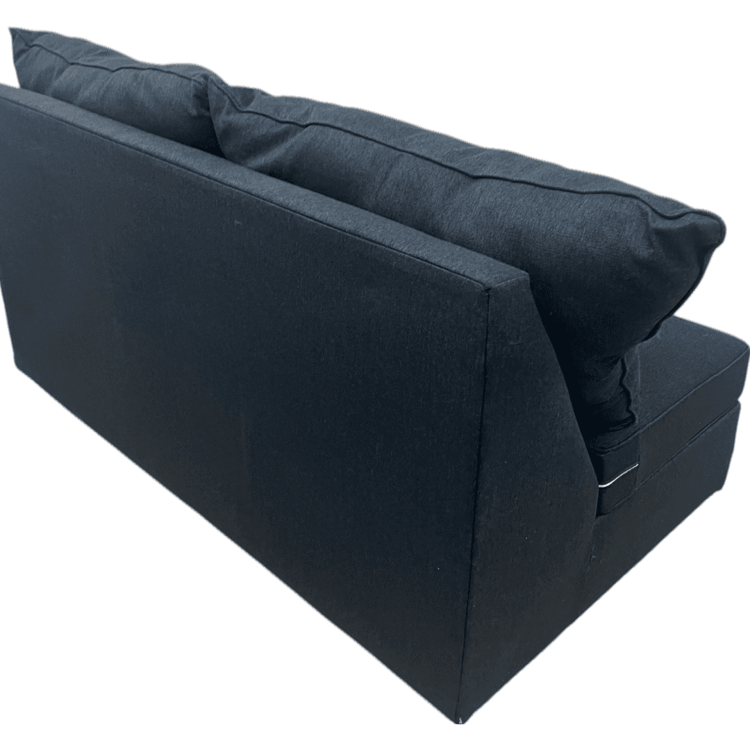Bob's Brynn Navy Armless Loveseat - Thumbnail 27