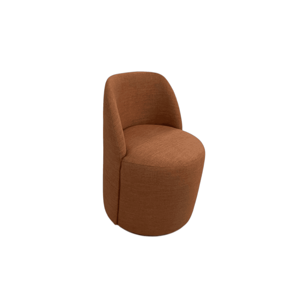 Lulu and Georgia Mckay Swivel Dining Chair - Thumbnail 3