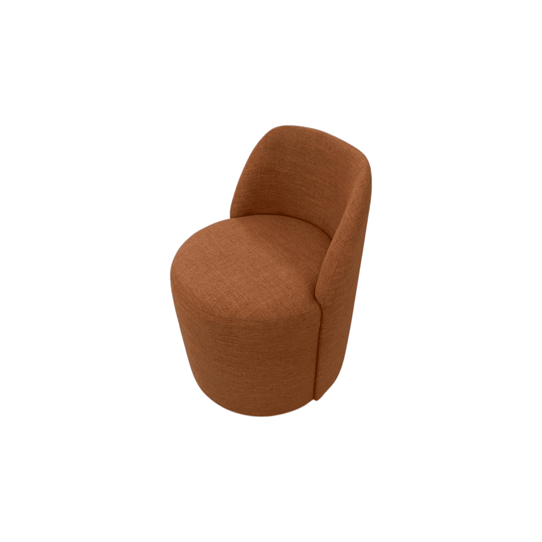 Lulu and Georgia Mckay Swivel Dining Chair - Thumbnail 8