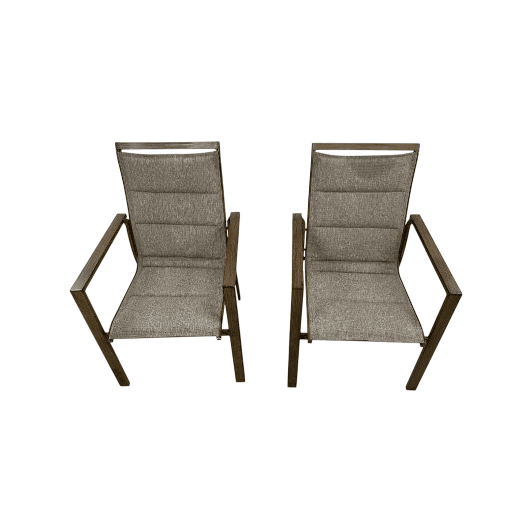 Hanover Fairhope Dining Chair with Tan Cushions Set of 2 - Thumbnail 9