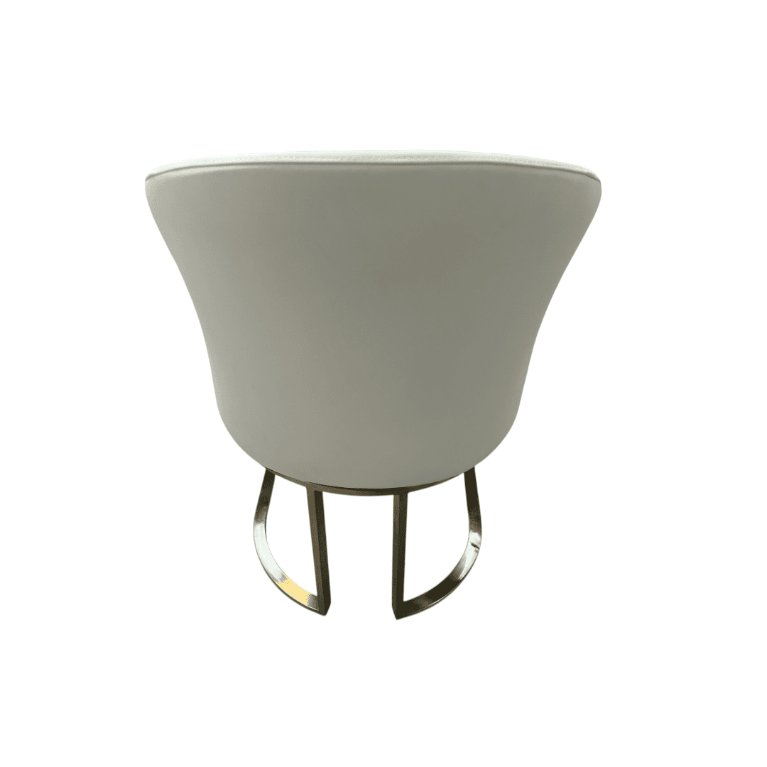 Orren Ellis Teferi Modern Luxury Dining Chair PU Leather Upholstery Stainless Steel Base (Set of 2) - Thumbnail 18