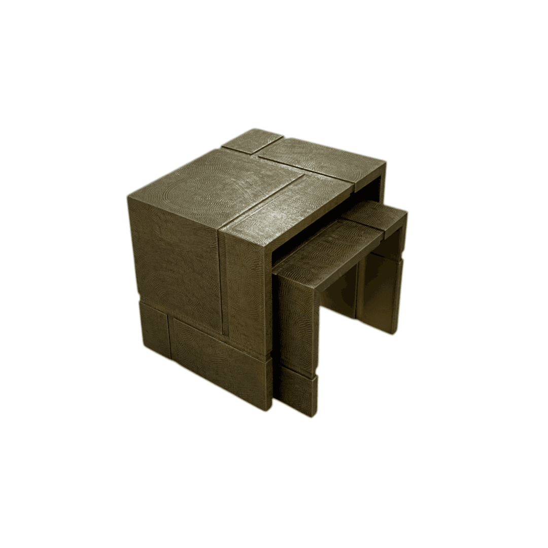 Villa and House Hollis Nesting Tables Set of 2 - Thumbnail 4