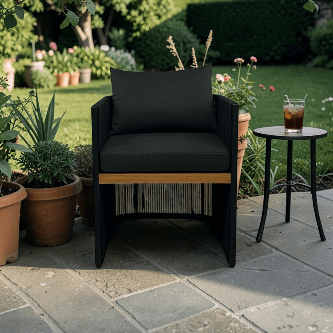 Modloft Clifton Outdoor Dining Chair Set of 6 - Image 1