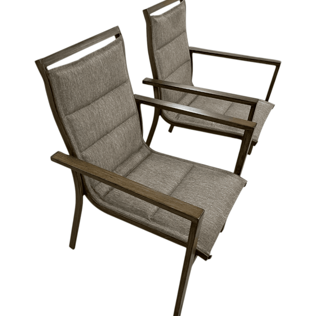 Hanover Fairhope Dining Chair with Tan Cushions Set of 2 - Thumbnail 24