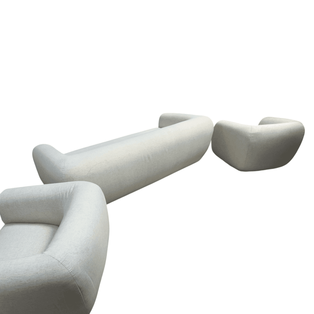 Lulu and Georgia Harlowe Sofa with Swivel Accent Chair Set - Thumbnail 7