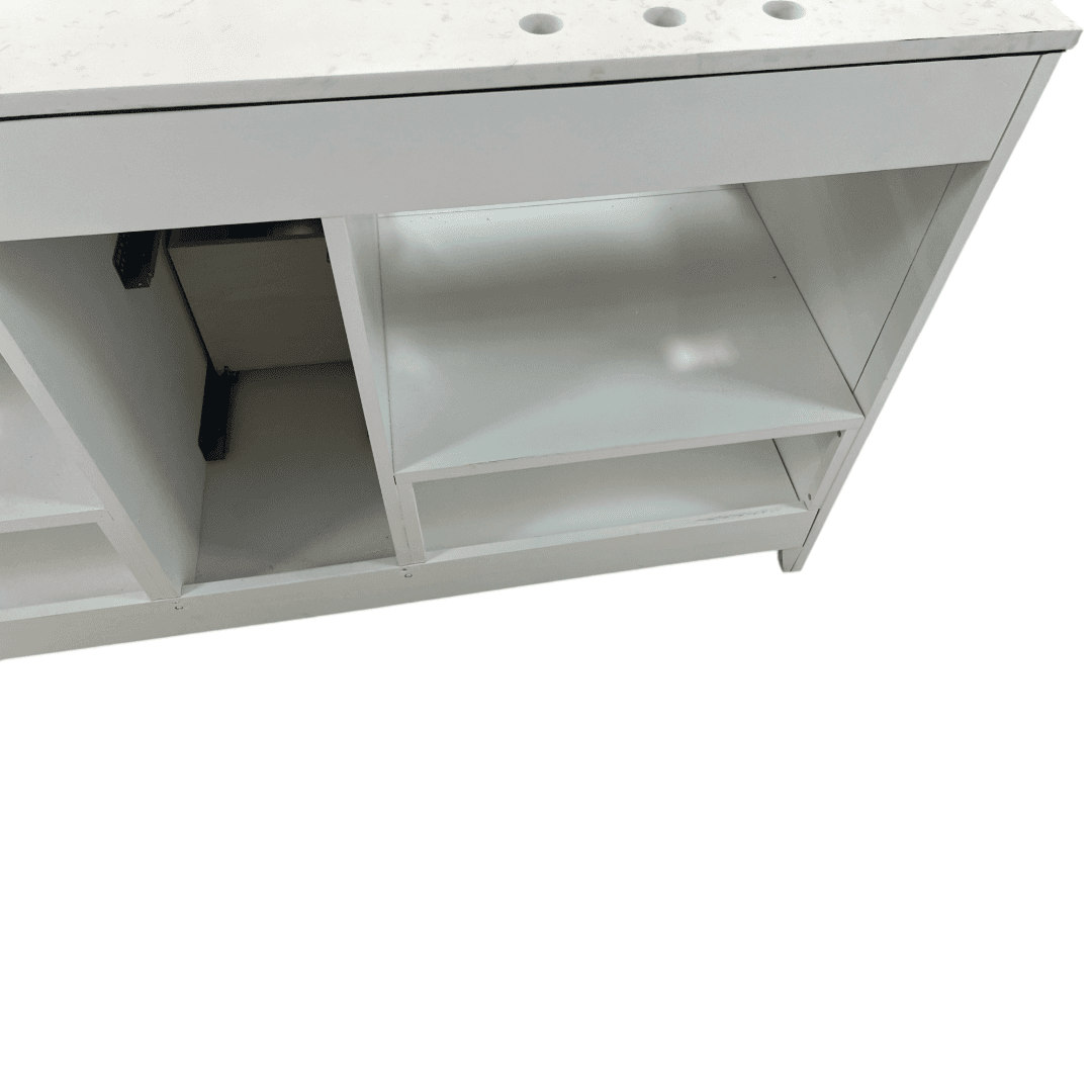 Lark Manor Vannes Bathroom Vanity with Solid Hardwood Frame Quartz Countertop - Thumbnail 19