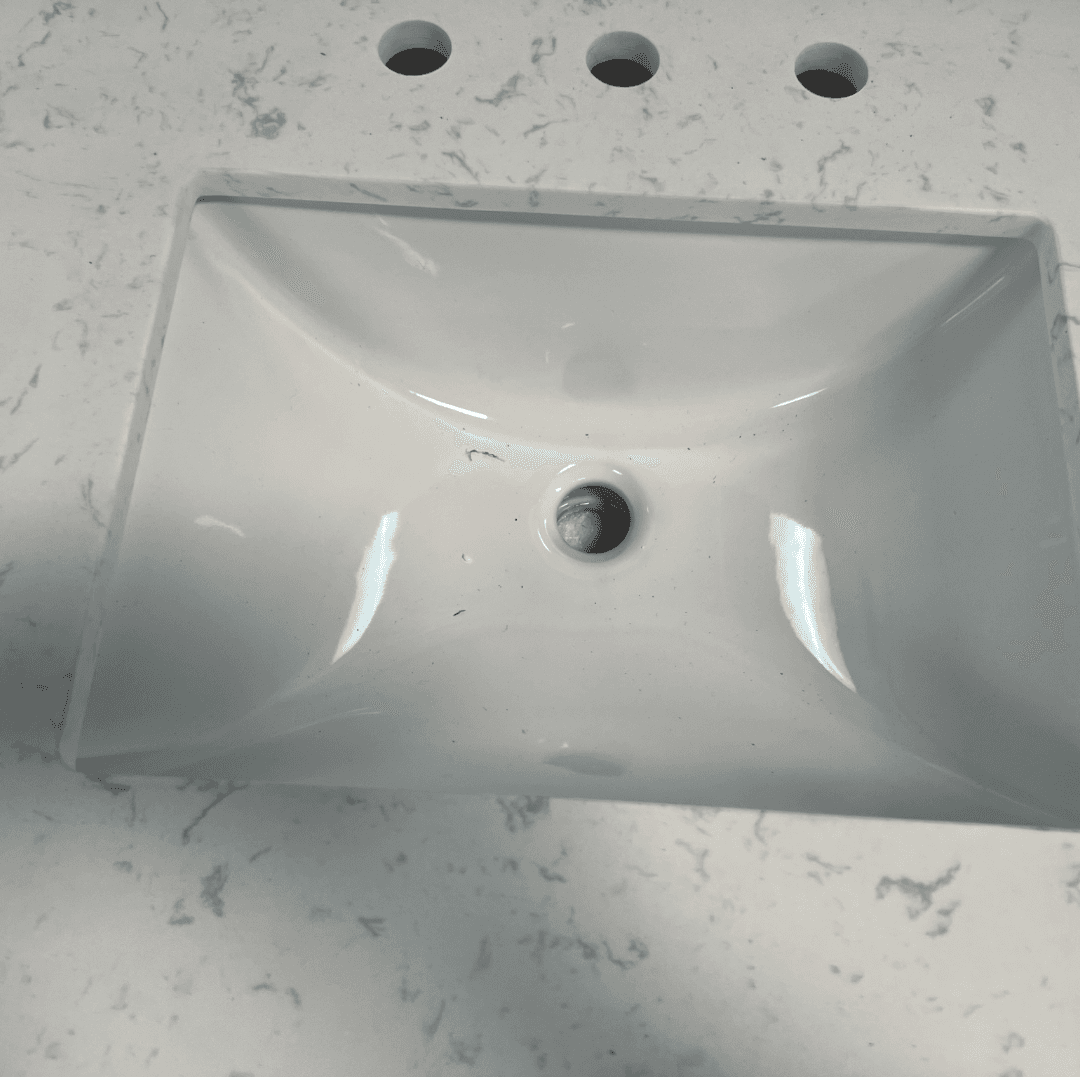 Lark Manor Vannes Bathroom Vanity with Solid Hardwood Frame Quartz Countertop - Thumbnail 14