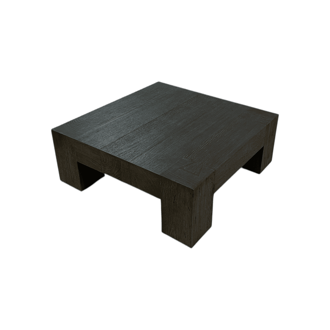 Four Hands Abaso Small Square Coffee Table - Thumbnail 11