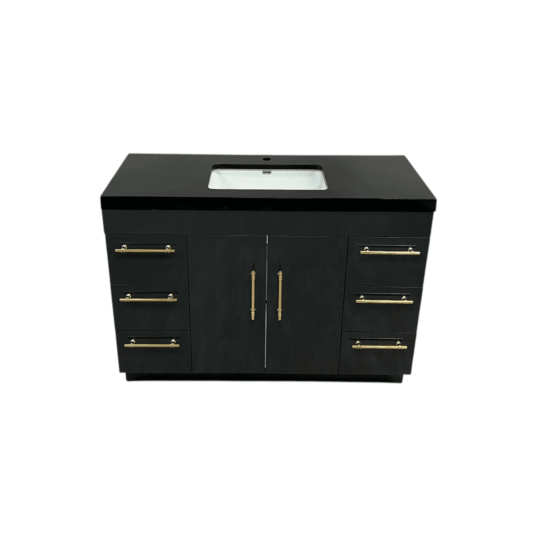 Mercer41 Campbell-Johnson Single Bathroom Vanity - Thumbnail 2