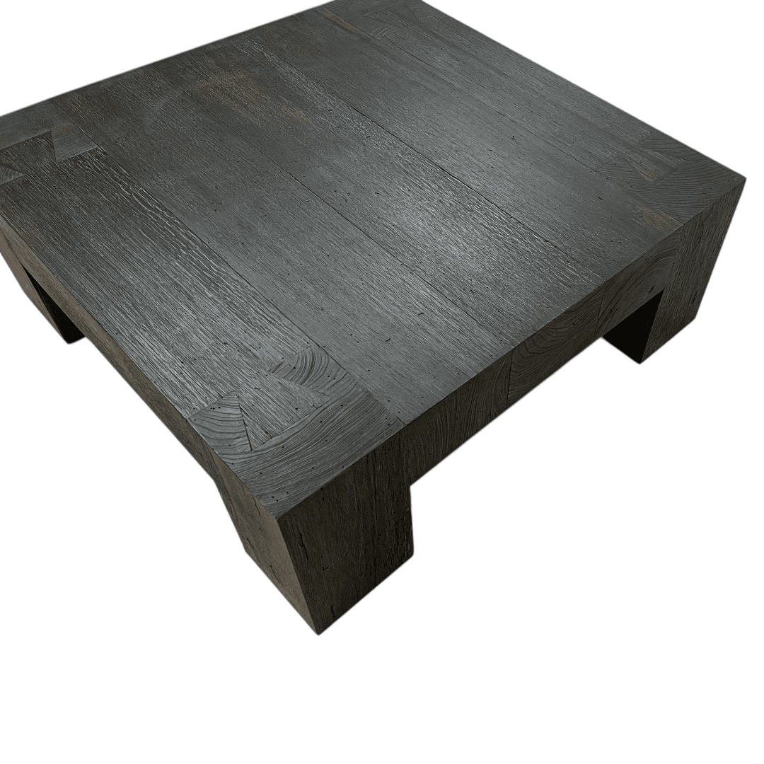 Four Hands Abaso Small Square Coffee Table - Thumbnail 13