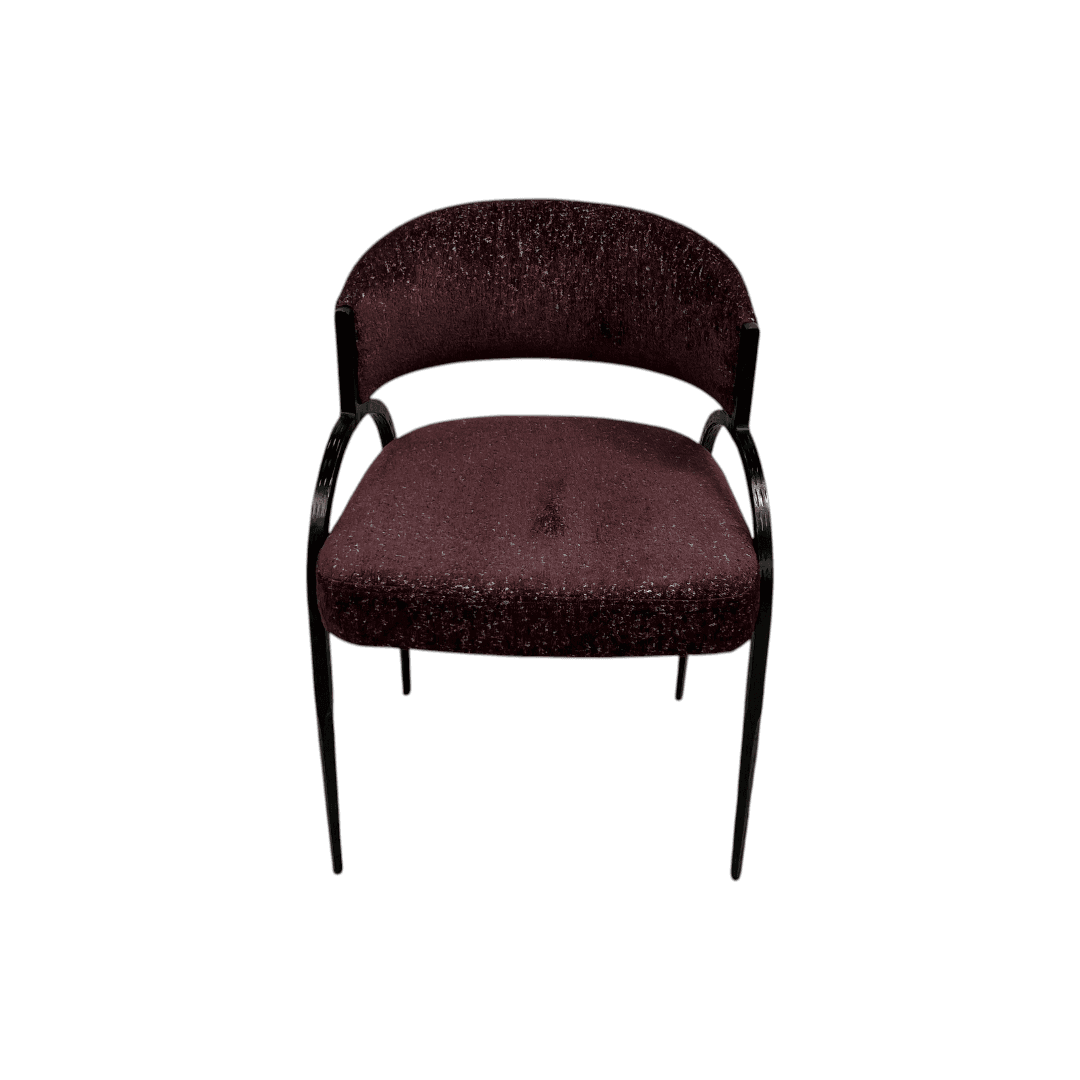 Arteriors Bahati Chair - Bordeaux - Thumbnail 4