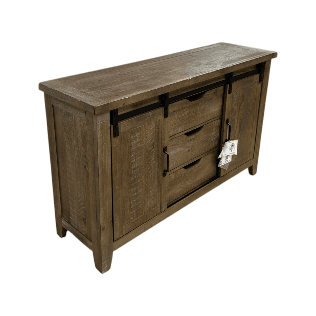 Red Barrel Studio Labruna Sideboard with 2 Cabinets and 3 Drawers - Thumbnail 3