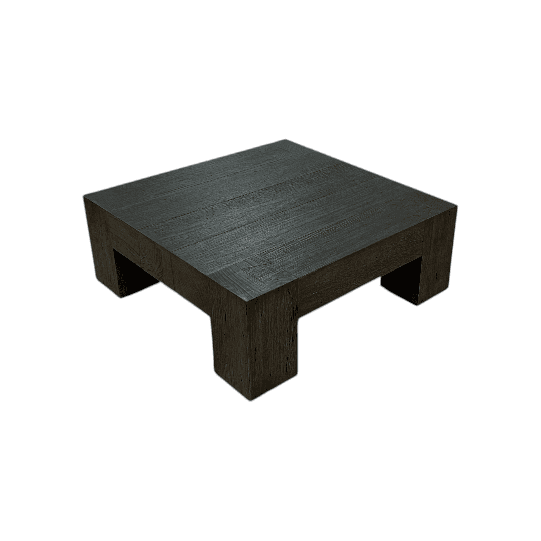 Four Hands Abaso Small Square Coffee Table - Thumbnail 10