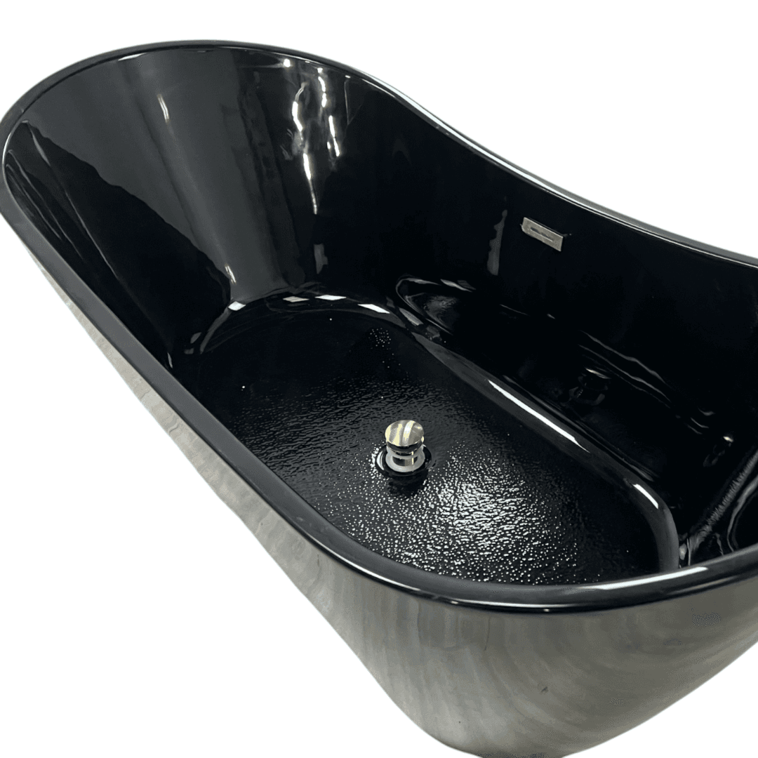 Woodbridge Freestanding Soaking Acrylic Bathtub B0010 -MB-Drain &O - Thumbnail 14