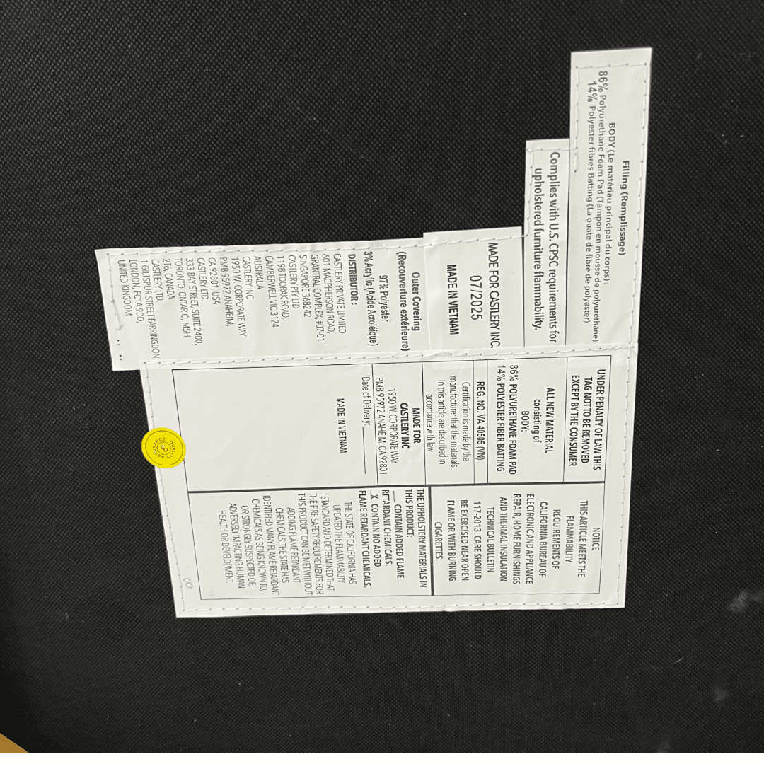 Castlery Elliot Performance Fabric Banquette Bench - Thumbnail 15