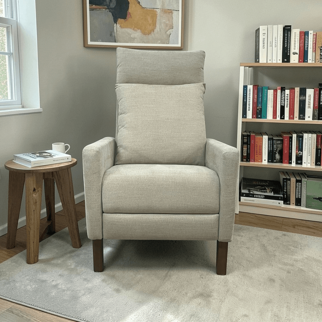 Burrow Rye Recliner Chair in Georgia Clay - Performance Chenille - Image 1
