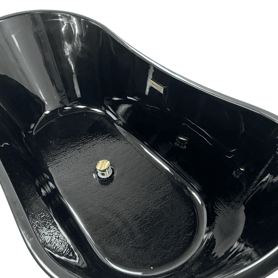 Woodbridge Freestanding Soaking Acrylic Bathtub B0010 -MB-Drain &O - Thumbnail 7