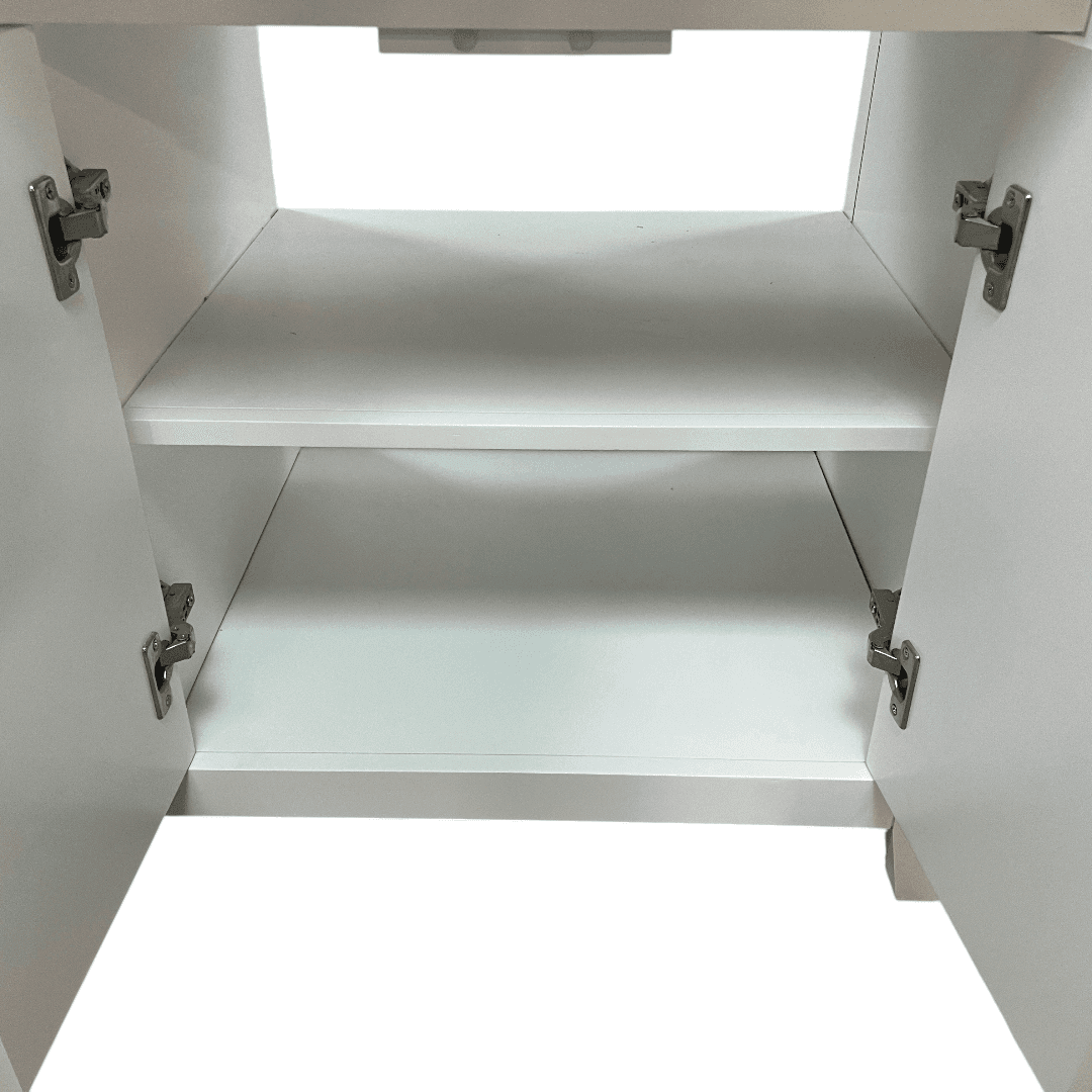 Lark Manor Vannes Bathroom Vanity with Solid Hardwood Frame Quartz Countertop - Thumbnail 9