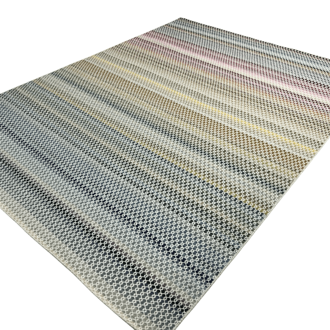 Dash and Albert Rugs Poppy Multi Handwoven Wool Rugs - Thumbnail 3