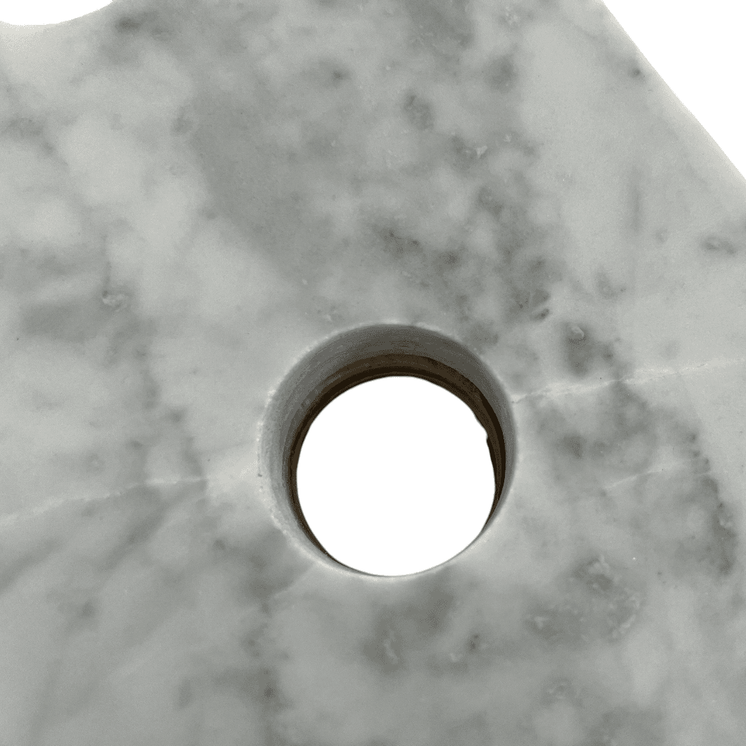 Birch Lane Frankfurt Single Bathroom Vanity Set with White Cabinet and Carrara Marble Countertop - Thumbnail 18