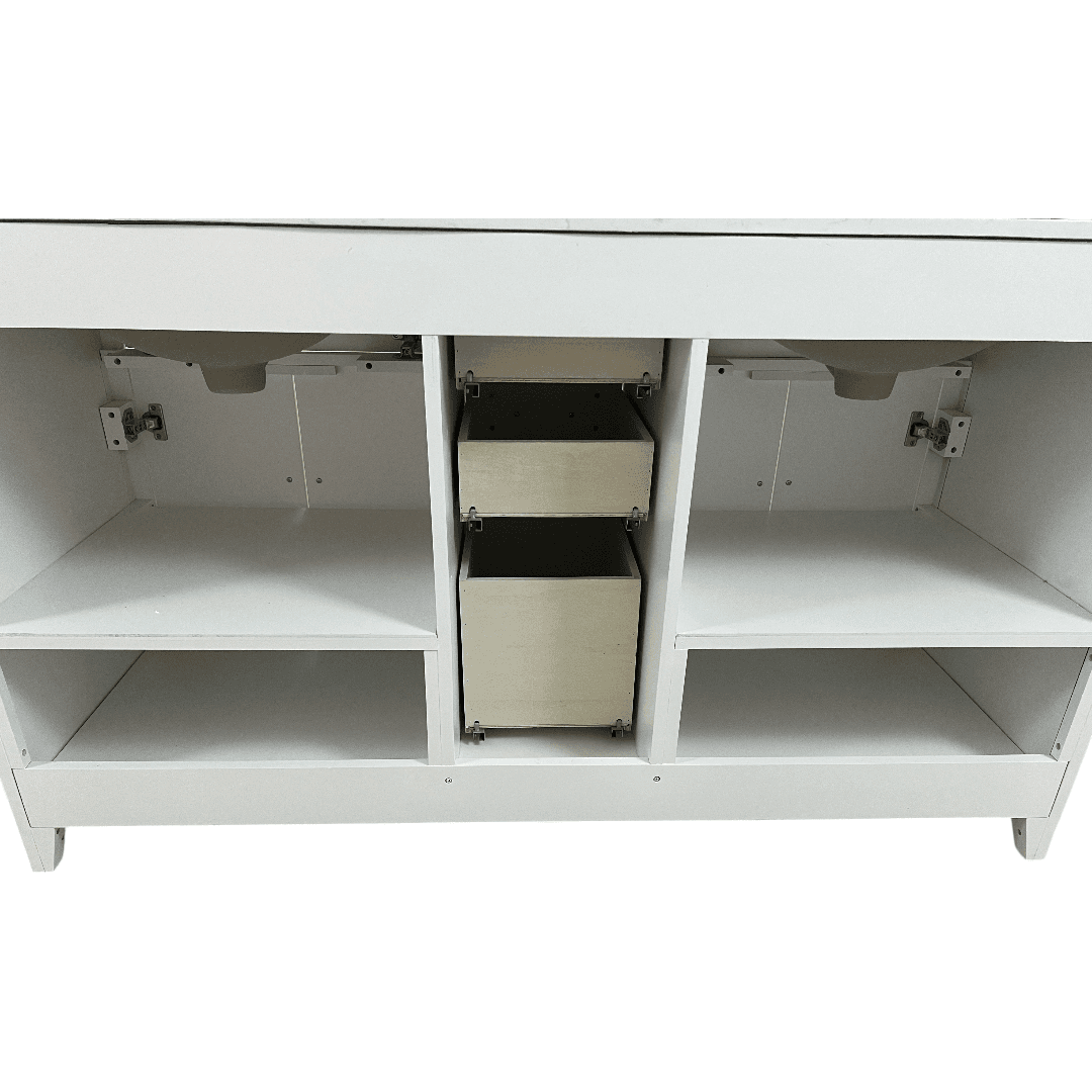 Lark Manor Vannes Bathroom Vanity with Solid Hardwood Frame Quartz Countertop - Thumbnail 25