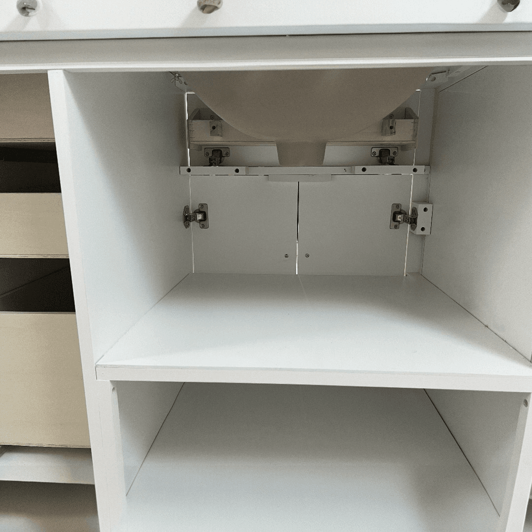 Lark Manor Vannes Bathroom Vanity with Solid Hardwood Frame Quartz Countertop - Thumbnail 23