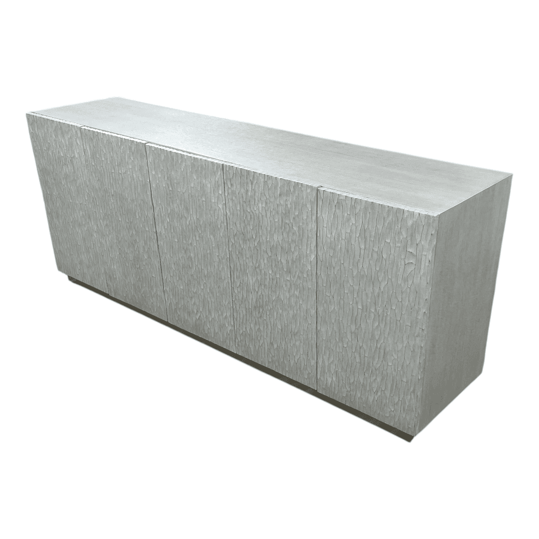 Bernhardt Solaria Entertainment Credenza in Weathered Bone - Thumbnail 8
