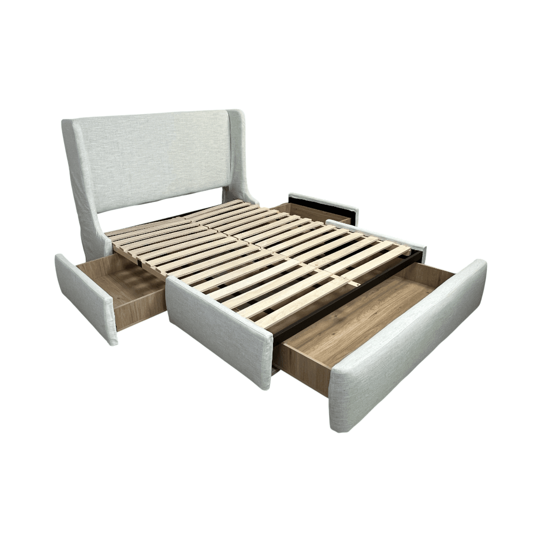 Castlery Dalton Storage Queen Size Bed - Thumbnail 11