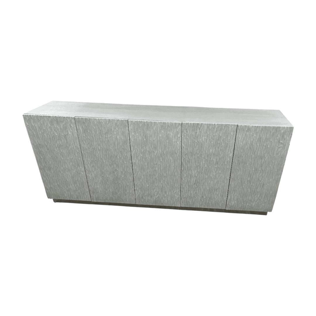 Bernhardt Solaria Entertainment Credenza in Weathered Bone - Thumbnail 10