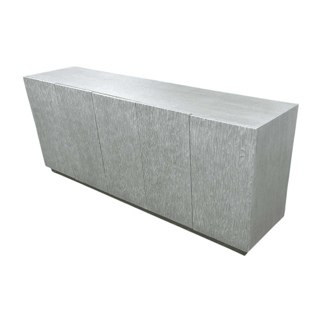 Bernhardt Solaria Entertainment Credenza in Weathered Bone - Thumbnail 6