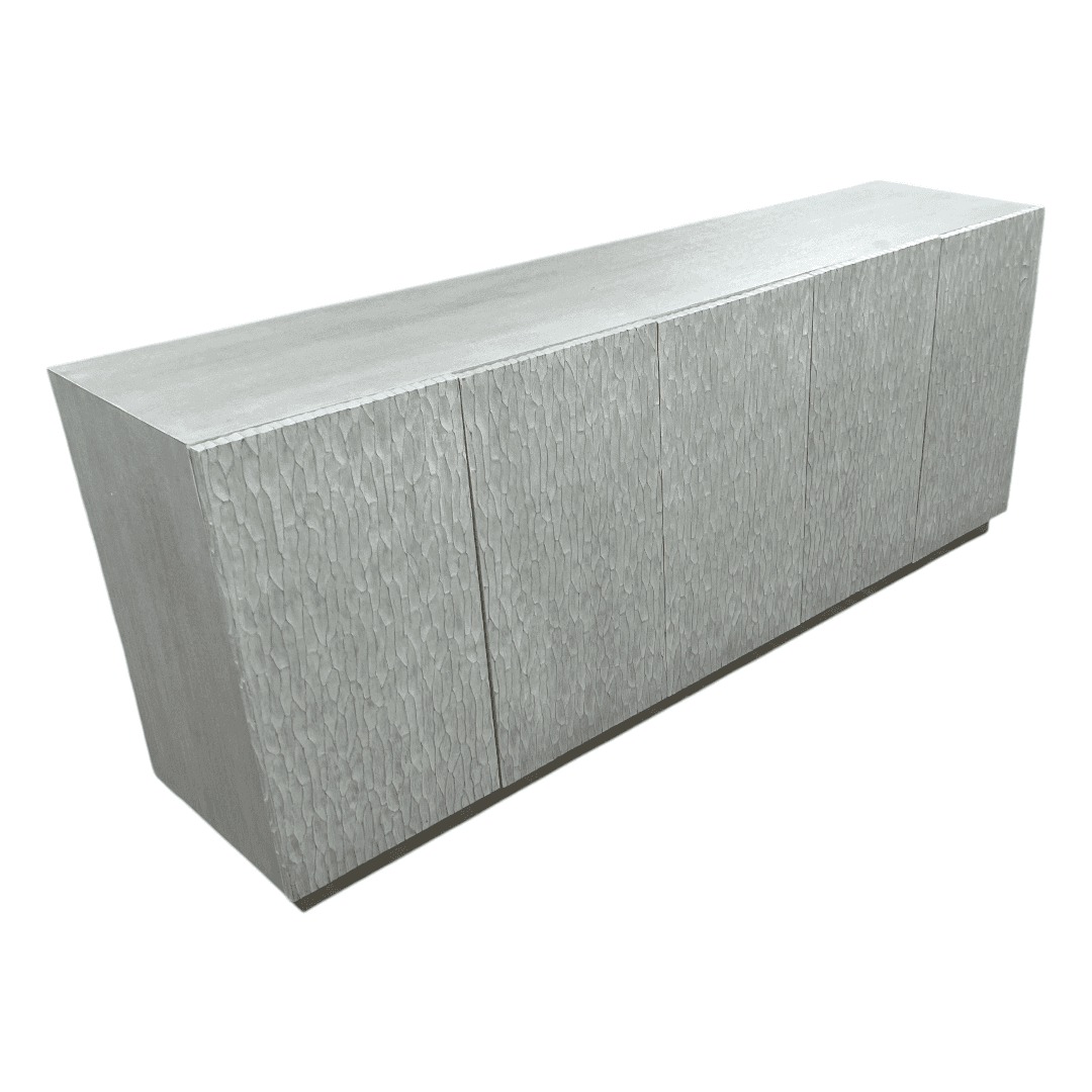 Bernhardt Solaria Entertainment Credenza in Weathered Bone - Thumbnail 2