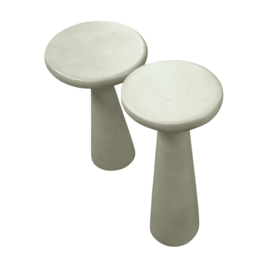 Denver Modern Ravine Concrete Accent Tables Set of 2 - Thumbnail 4