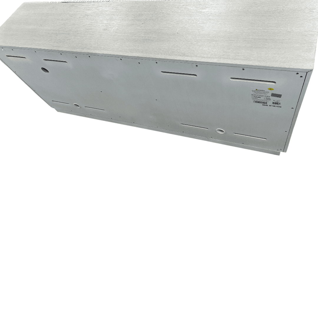 Bernhardt Solaria Entertainment Credenza in Weathered Bone - Thumbnail 20