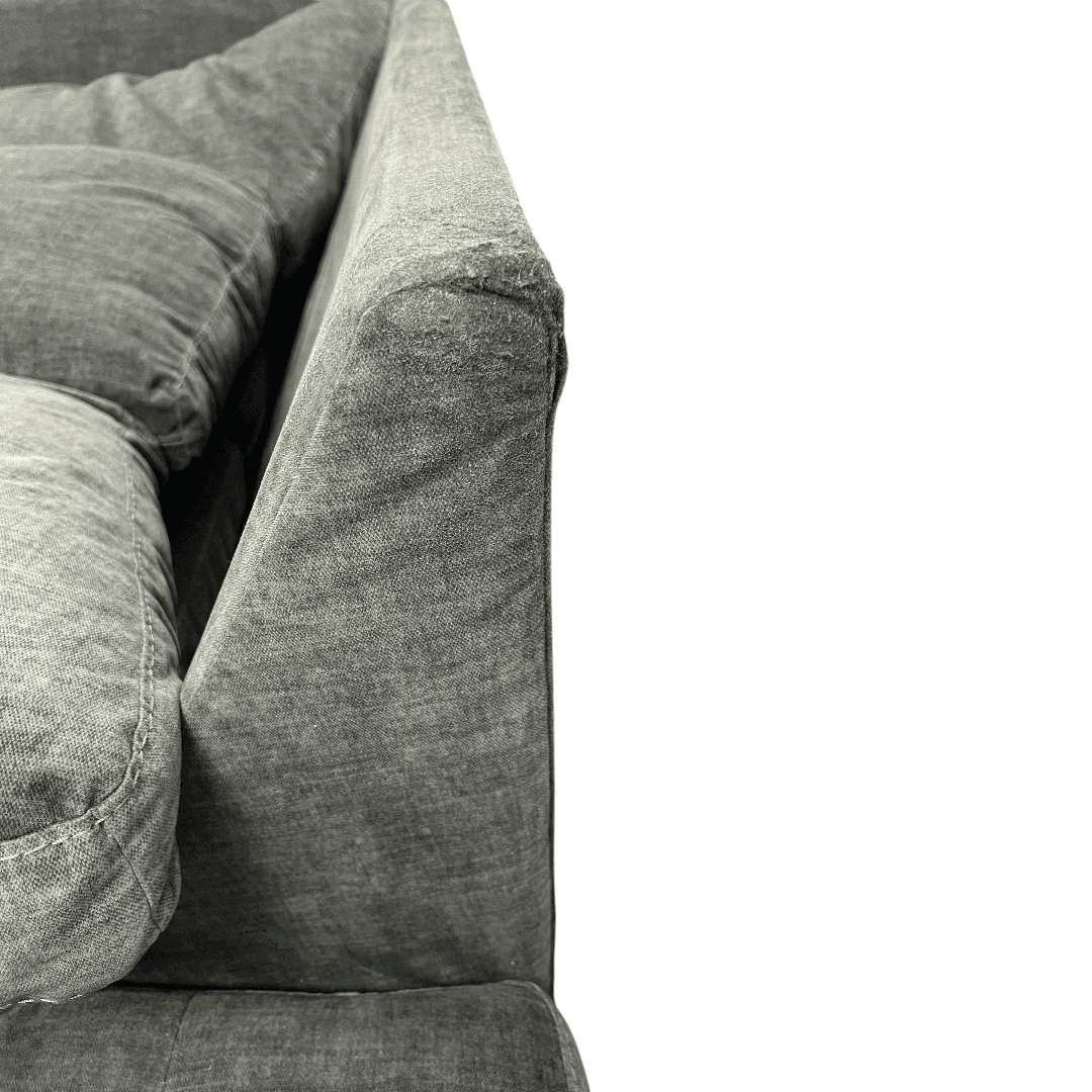 Ashley Owensbe Gray Sectional with Chaise - Thumbnail 18