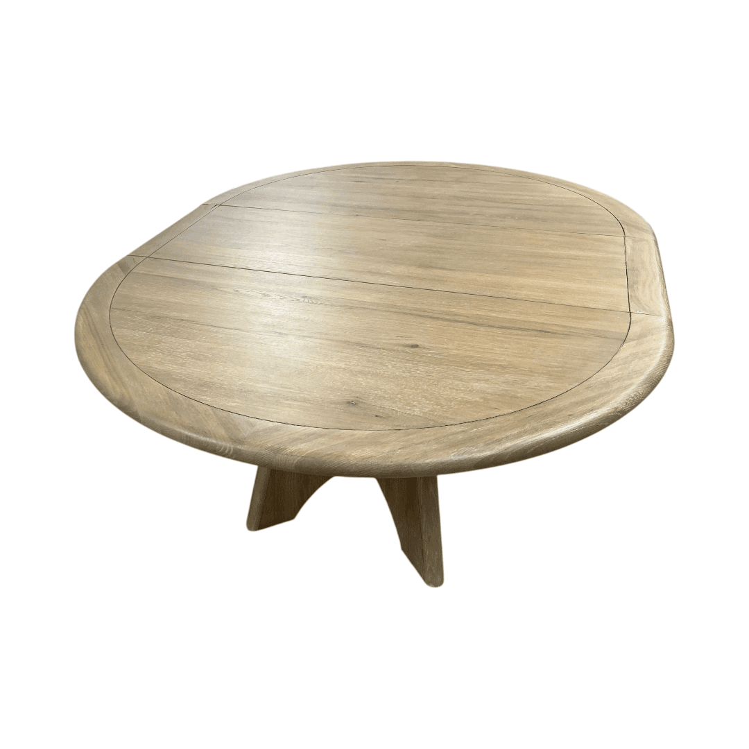 Birch Lane Hayes Round Extendable Dining Table - Canyon - Thumbnail 11