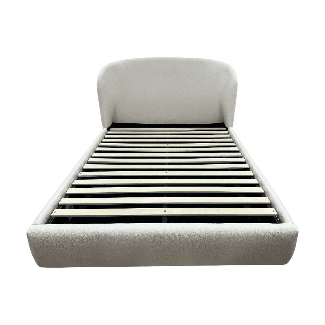 Castlery Auburn Performance Bouclé Queen Storage Bed - Thumbnail 3
