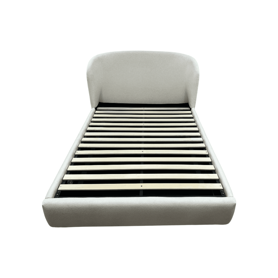 Castlery Auburn Performance Bouclé Queen Storage Bed - Thumbnail 2