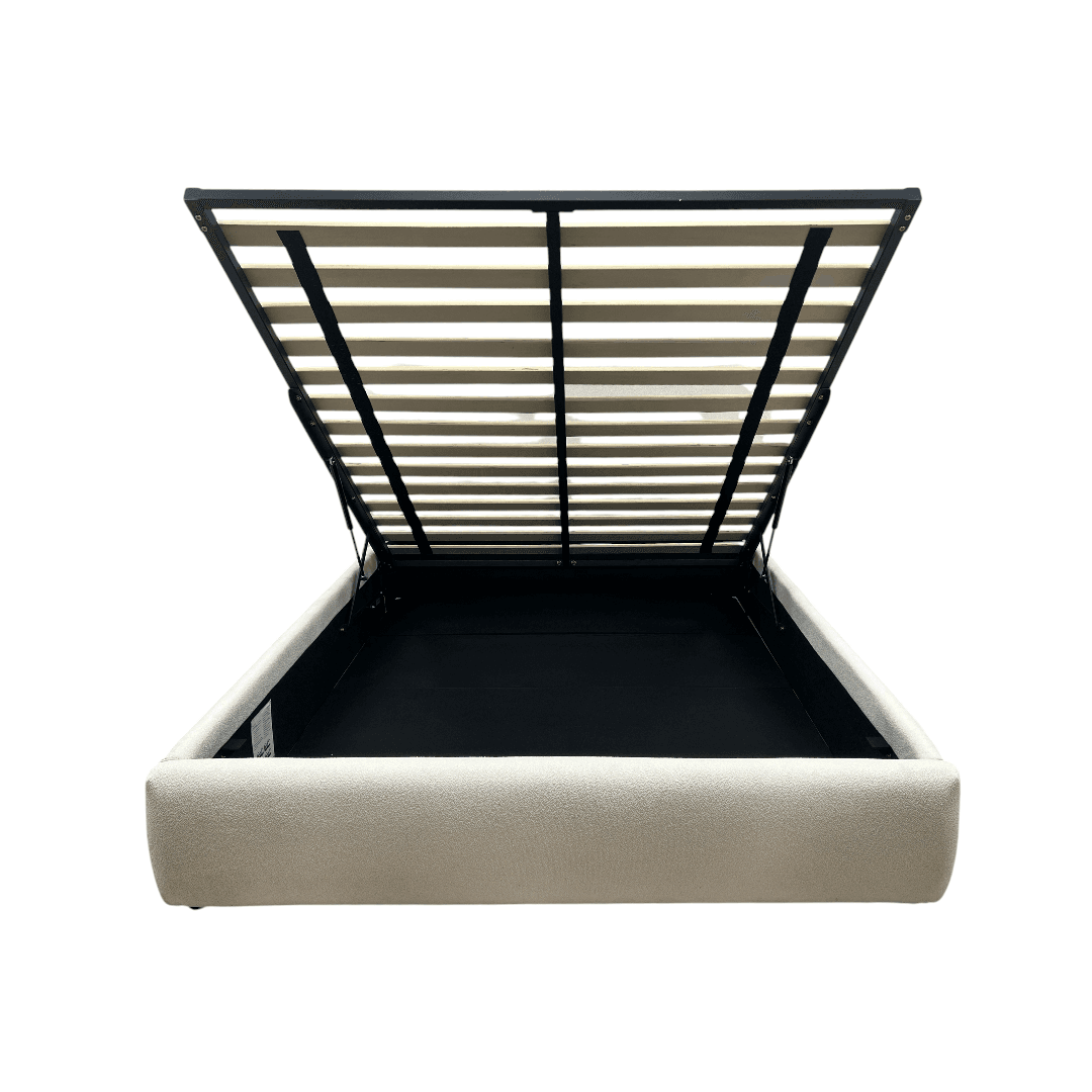 Castlery Auburn Performance Bouclé Queen Storage Bed - Thumbnail 19