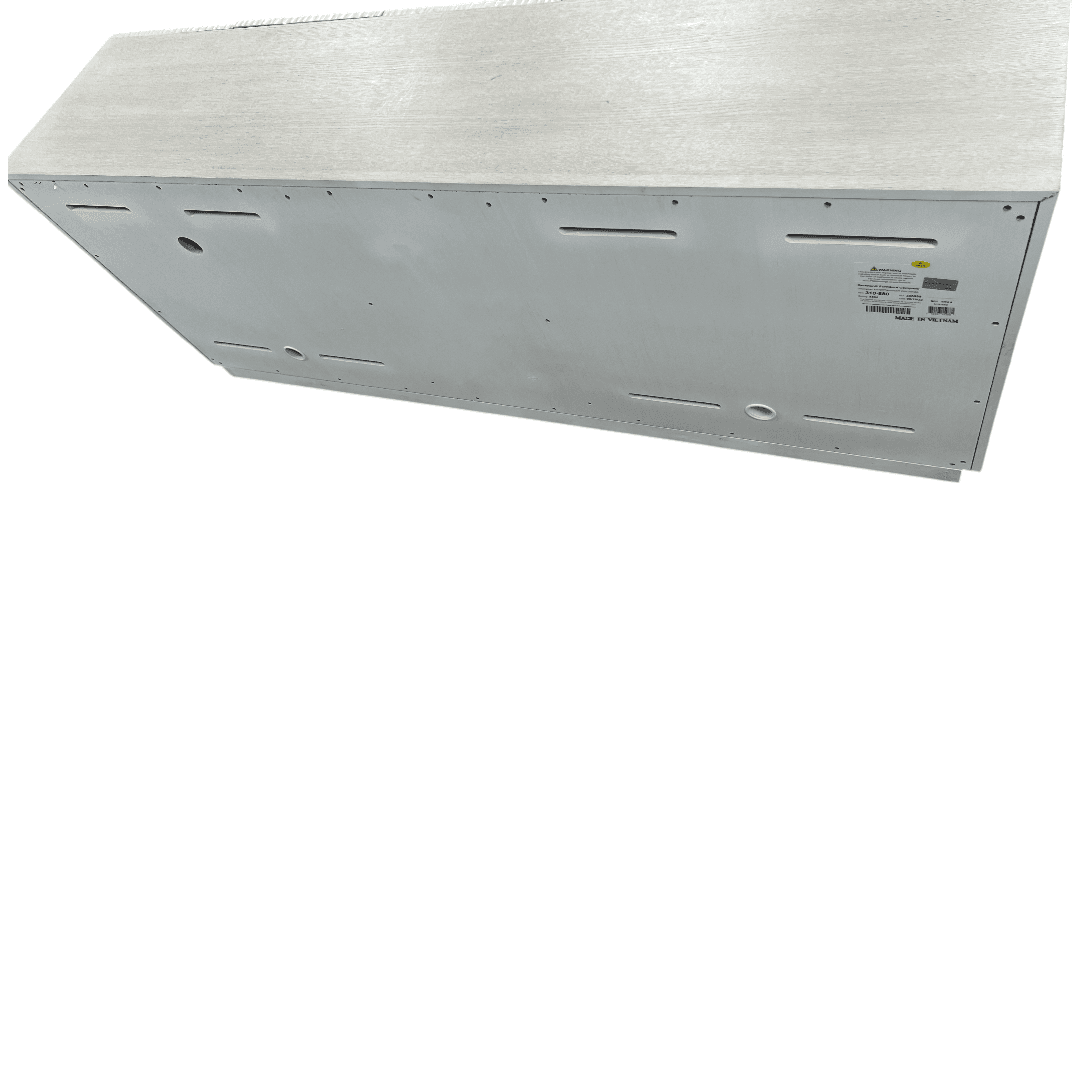 Bernhardt Solaria Entertainment Credenza in Weathered Bone - Thumbnail 21