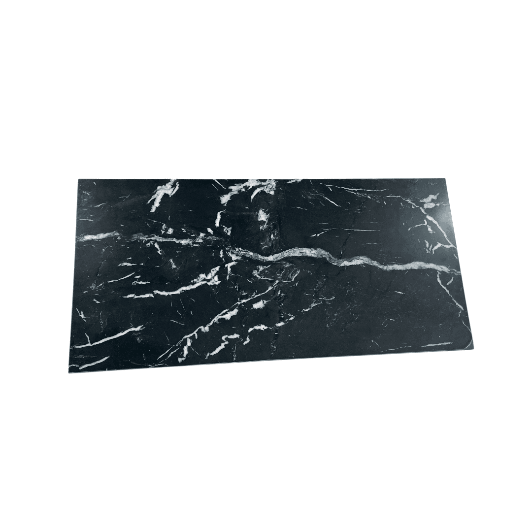 Hokku Designs Harles Nero Black Marble Premium Marble Coffee Table - Thumbnail 10