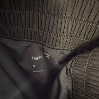 GapFit Women's Black Athletic Shorts Activewear Elastic Waist Running Gym - Thumbnail 2