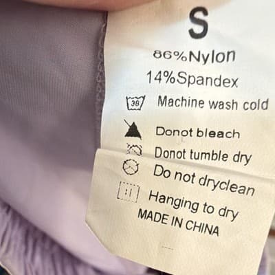 Running Sports Women's Lavender Athletic Shorts Elastic Waist Lightweight Runni… - Thumbnail 5