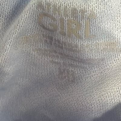 Athleta Girl Light Blue Athletic Shorts Size M Zip Pocket Breathable Polyester - Thumbnail 4