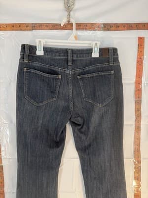 Simply Vera Vera Wang Bootcut Jeans Dark Blue Denim Regular Fit Petites Women - Thumbnail 4